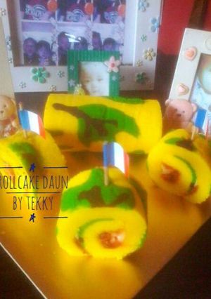 Foto resep Rollcake Daun