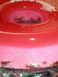 A picture of portuguese jello pudding (gelatina com ovos ).