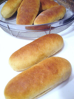 A picture of Brown Sugar & Kinako (Roasted Soy Flour) Plain Bread Rolls.