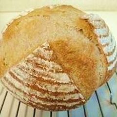 A picture of Rustic French Bread with Whole Wheat Flour.
