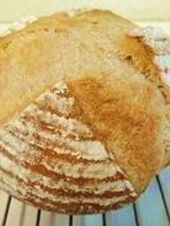A picture of Rustic French Bread with Whole Wheat Flour.