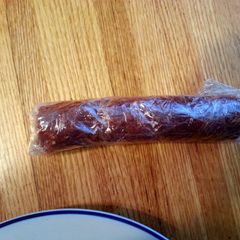 A picture of taisen's husband's cheese log.