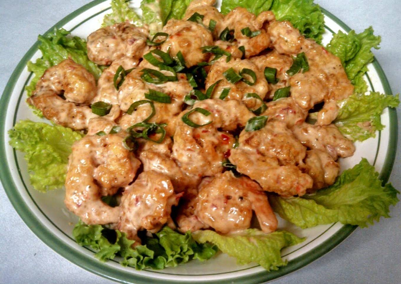Spicy Fried Shrimp Toss