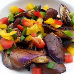 A picture of LG PAN GRILL TERIYAKI EGGPLANT.
