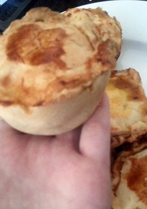 A picture of Mini Vegetable Pot Pies.