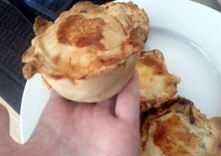 Step by Step Guide to Make Quick Mini Vegetable Pot Pies