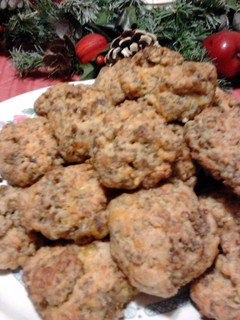 A picture of Sausage balls.