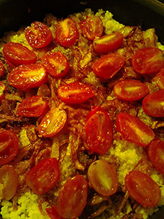 A picture of Veggie Briryani.