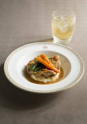 A picture of Chicken Cooked in Malt Vinegar.