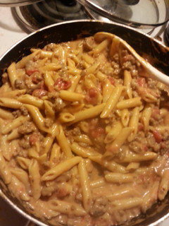 A picture of Sausage casserole.