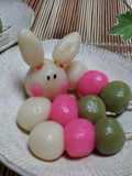 Healthy Tricolour Dango with Shiratamako and Silken Tofu