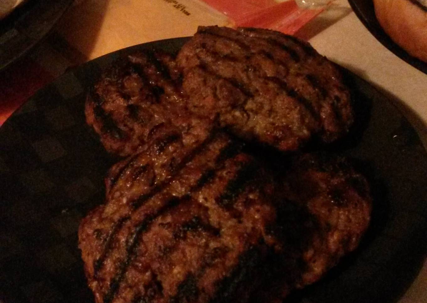 Minced burgers