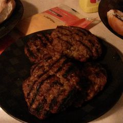 A picture of Meatloaf Burgers.