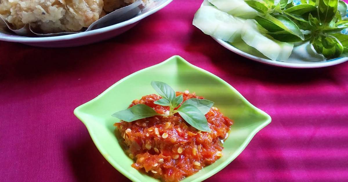 Resep Sambal Ayam Geprek Oleh Dyah Purwaningsih Cookpad