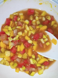 A picture of Fruit salad.