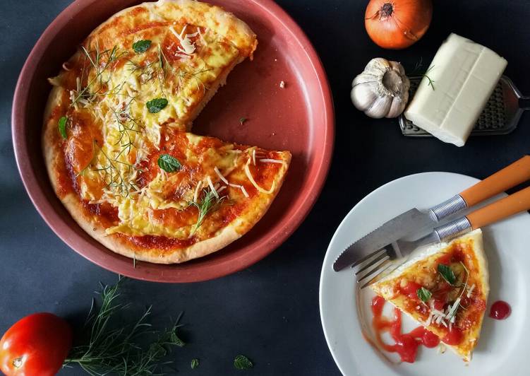 Cara Gampang Menyiapkan Pizza sehat oatmeal Anti Gagal