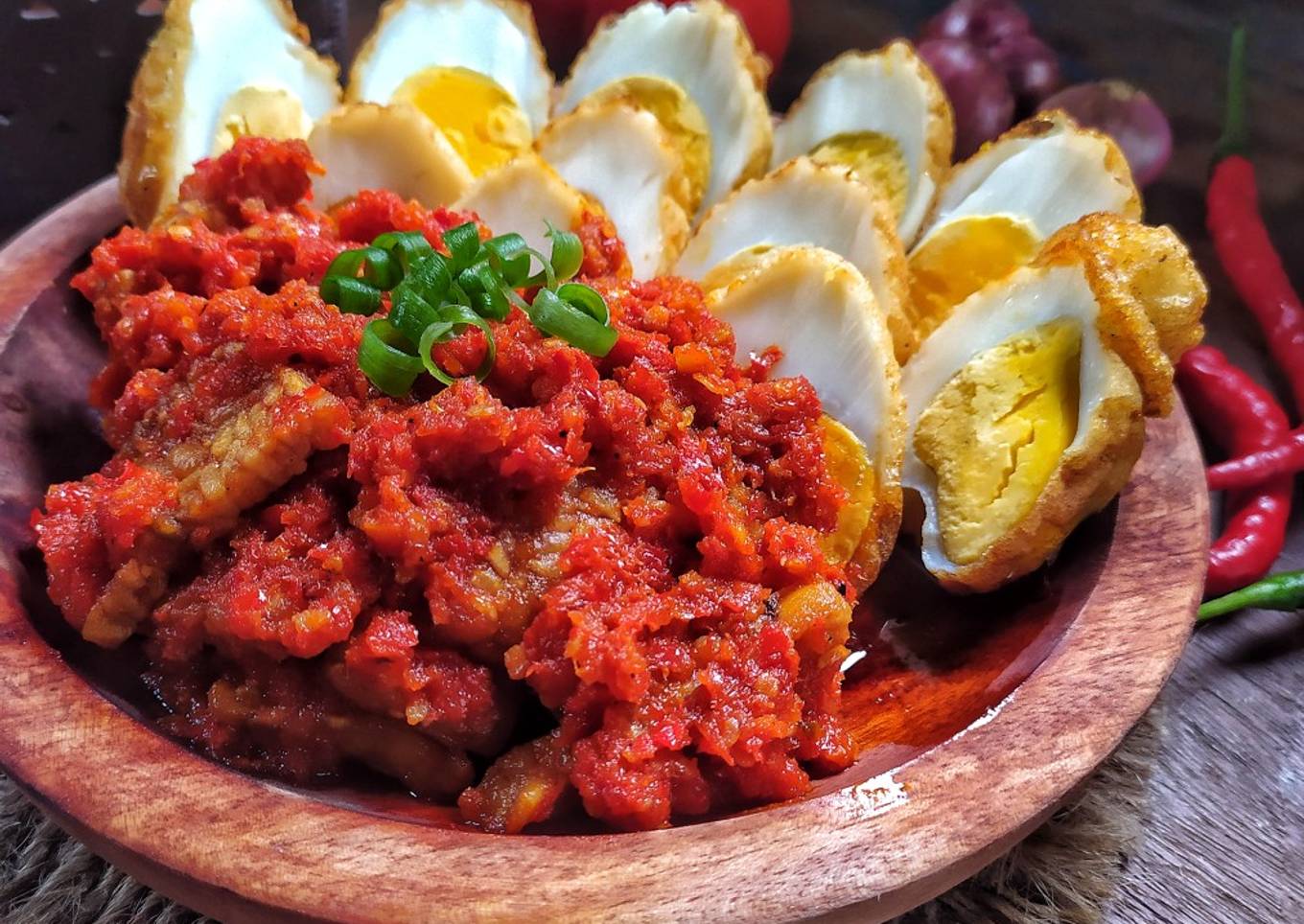 Telur Tempe Balado