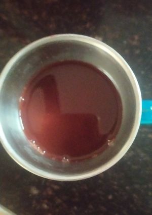 A picture of Healthy Spinach and beet soup.