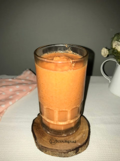 Foto resep Yogurt tomato carrot juice
