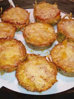 Una foto de Muffins de verdura