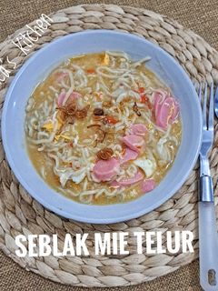 Foto resep Seblak Mie Telur
