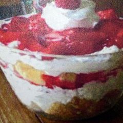Patty's Strawberry Angel Food Dessert A picture of Patty's Strawberry Angel Food Dessert.