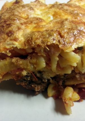 A picture of Baked Ziti Variation.