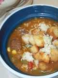 Maggie's Magnificent Meatball Minestrone Soup