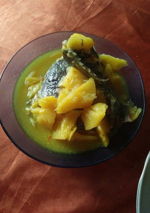 Foto resep Nenas masak kuning