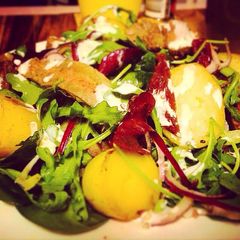 Beef Scotch Fillet & Rocket Salad A picture of Beef Scotch Fillet & Rocket Salad.