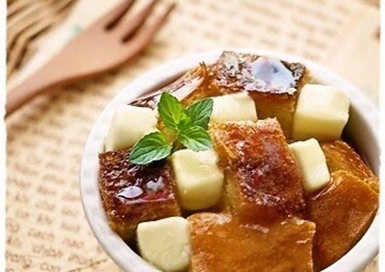 Bread Pudding with Cream Cheese