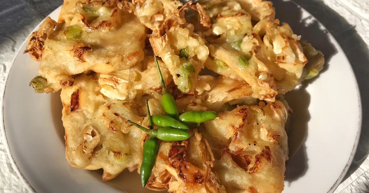 Tempe Mendoan Sayur
