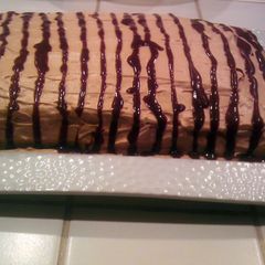 A picture of Russian Golden Key Cake.