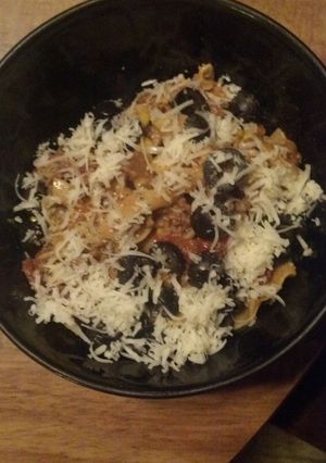 A picture of Taco goulash.