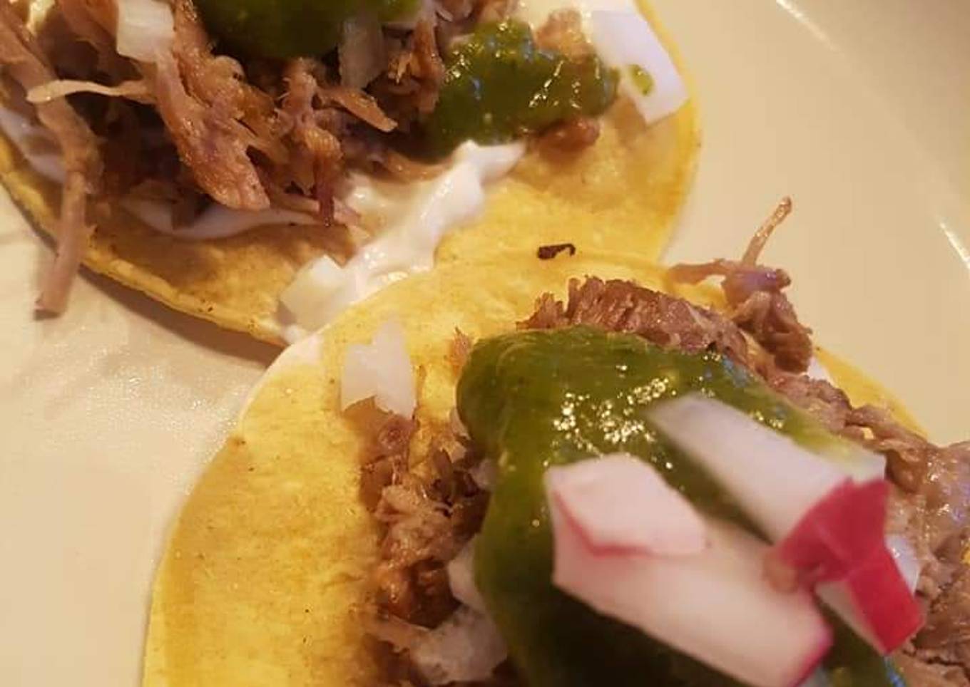 Beef tacos