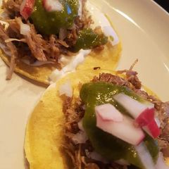 A picture of Beef tacos.