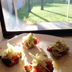 A picture of Vegetarian Mini Bruschetta.