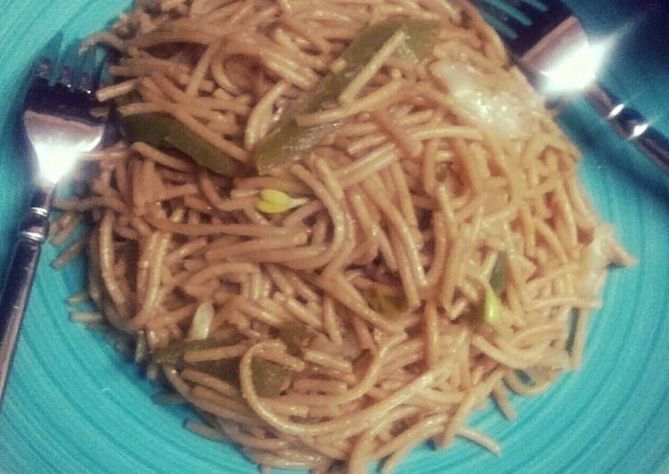 Steps to Make Perfect Fast homemade chow mein