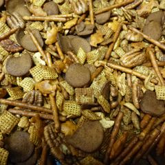A picture of Texas Holiday Trash Mix (Chex Mix).