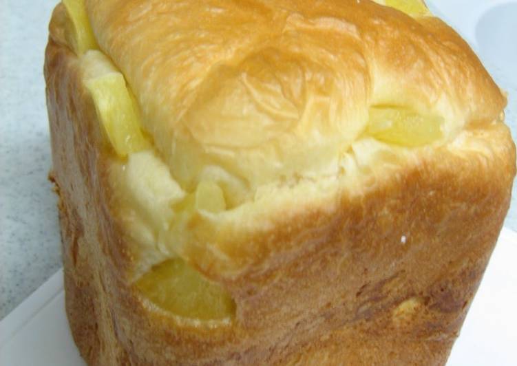 Pineapple Bread Made in a Bread Machine
