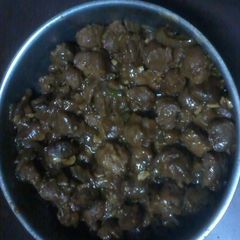 A picture of Soya chilli.