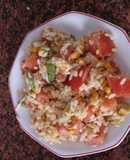 Ensalada de Arroz y Salmón Ahumado