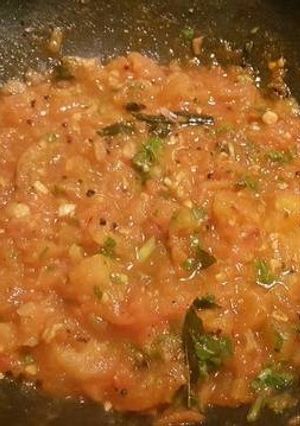 A picture of Grilled Tangy Tomatoes chutney#56Bhog.