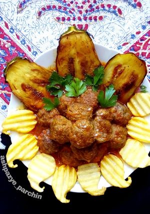 عکسی از دستور شفته بادمجان کاشان 🌸