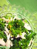 Refreshing Broccolini and Chicken Tenders Tossed with Shio-Kombu