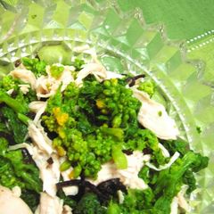 A picture of Refreshing Broccolini and Chicken Tenders Tossed with Shio-Kombu.