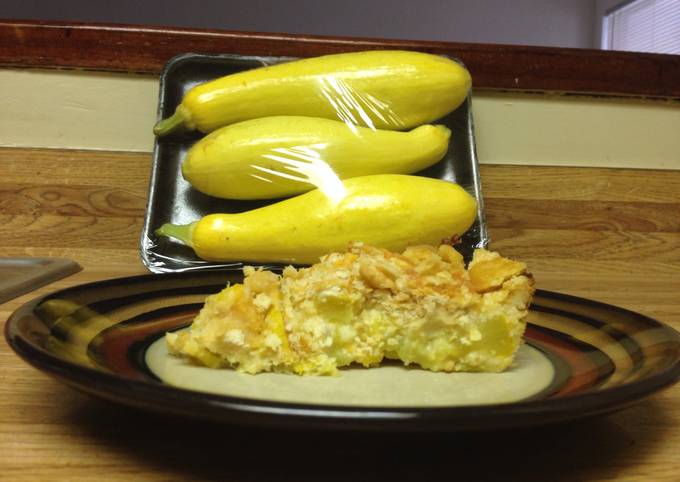 Cheesy Squash Casserole