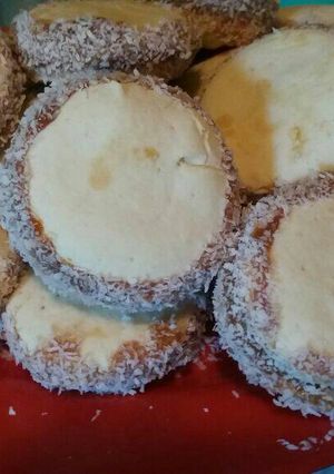 Una foto de Alfajores de maizena