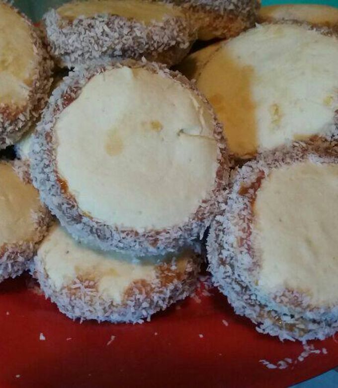 Una foto de Alfajores de maizena