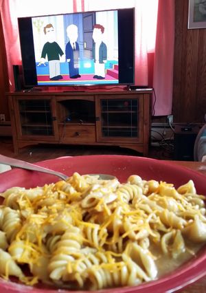 A picture of Redneck gravy noodlez.